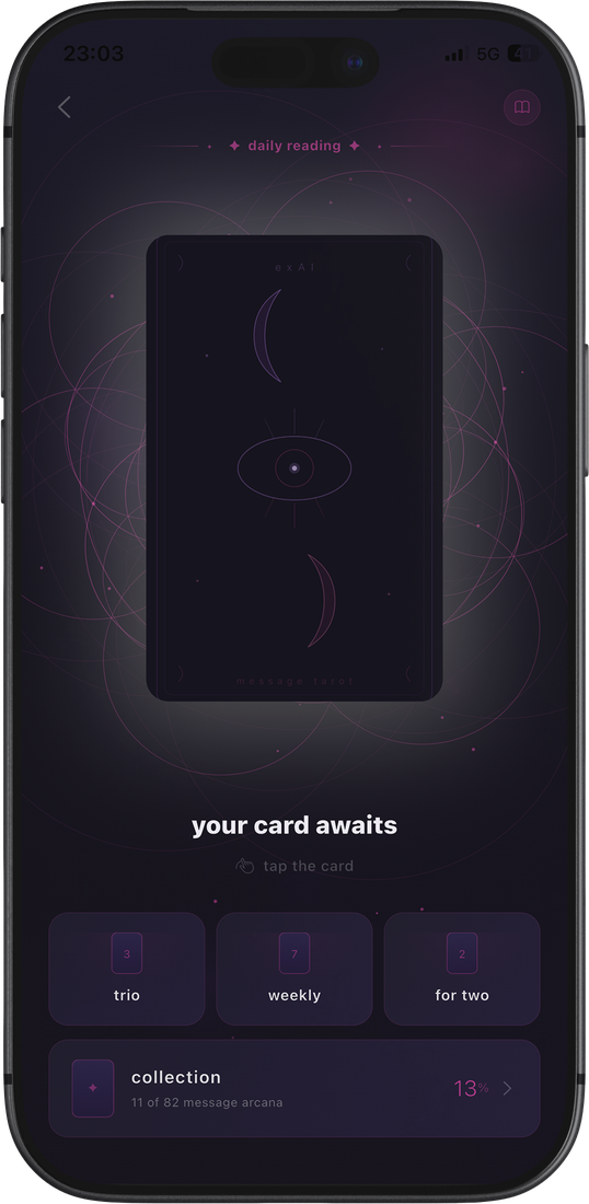 message tarot